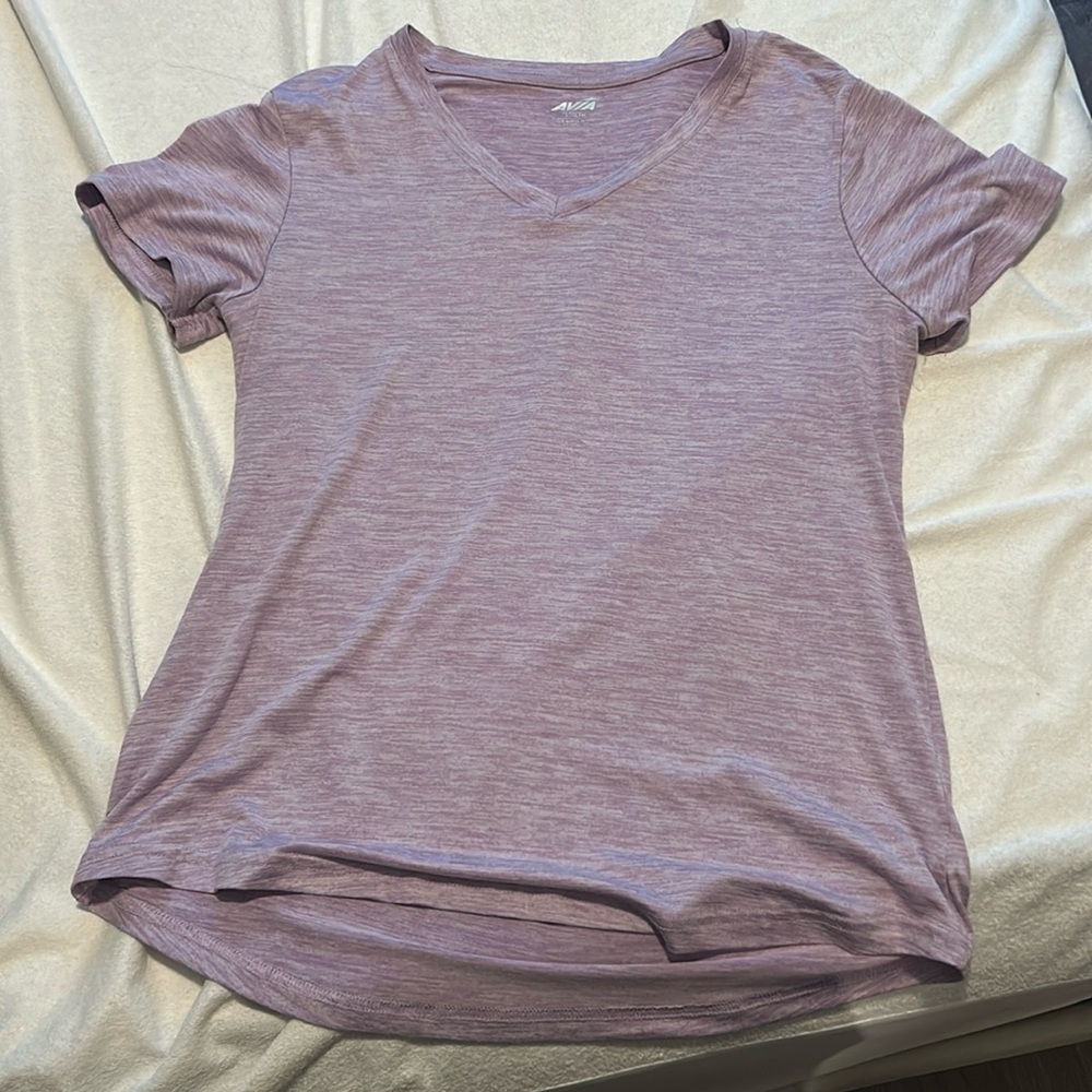 Purple athletic top